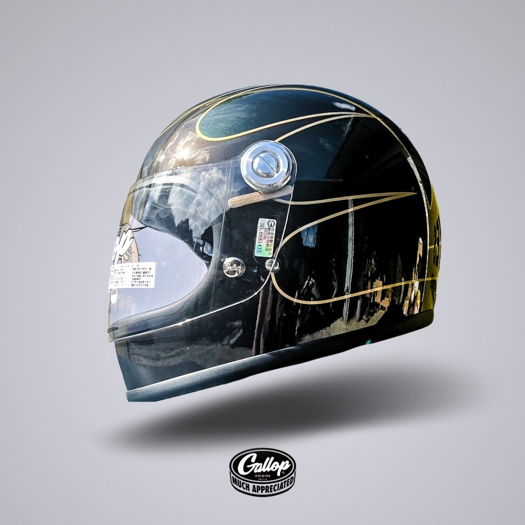 GALLOP TRACK SAFETY HELMET 1932 乐高帽 橄榄绿 - 安全帽 - 其他材质 