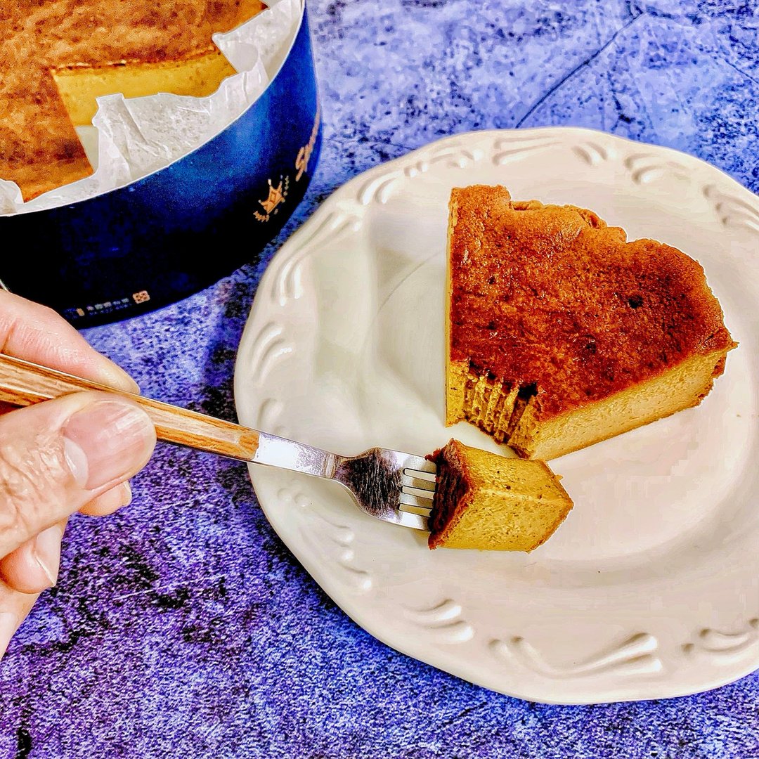 【南瓜感恩香料巴斯克】Vegan_无麸_无玉米_无大豆_椰糖 - 蛋糕/甜点 - 新鲜食材 
