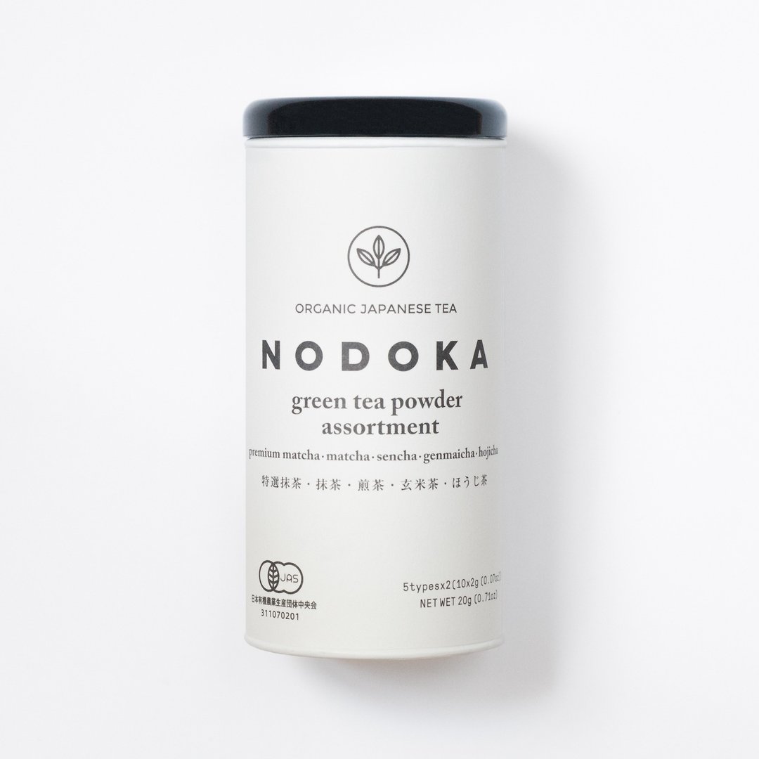 日本茶粉综合组10入 抹茶粉、煎茶粉、玄米茶粉、焙茶粉 - 茶 - 新鲜食材 