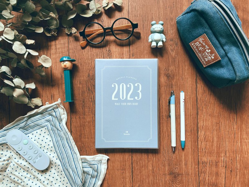 迪梦奇 2023好好记 苏打蓝 - 笔记本/手帐 - 纸 蓝色