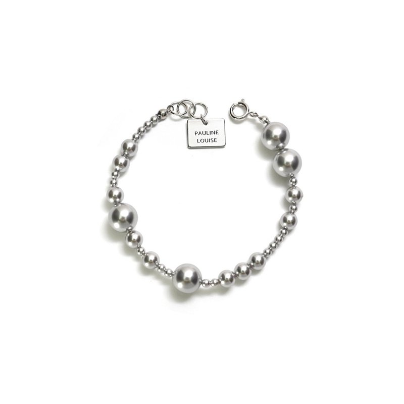 爵士氛围手链 - 手链/手环 - 银 银色