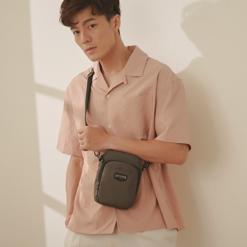 【Kinloch Anderson】Ternence 2WAY随身腰包-铁灰 - 侧背包/斜挎包 - 尼龙 灰色