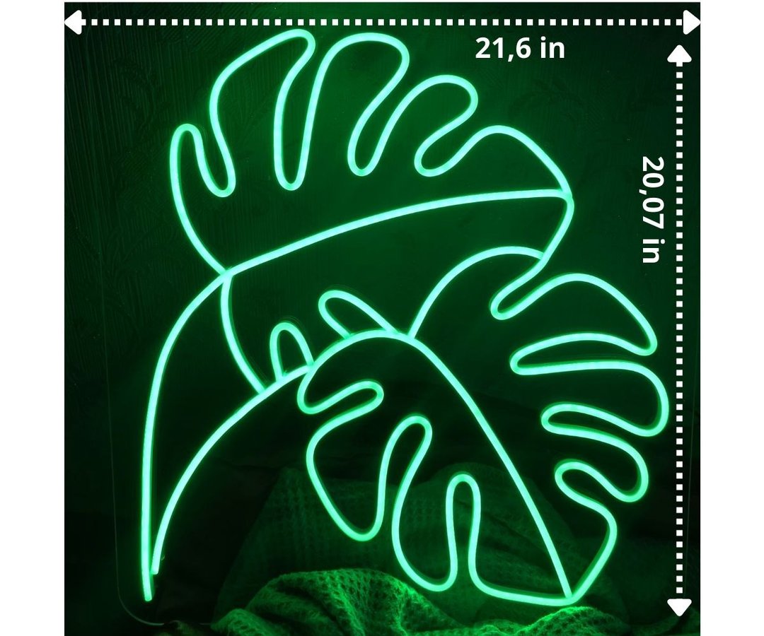 neon sign picture - 灯具/灯饰 - 其他材质 绿色