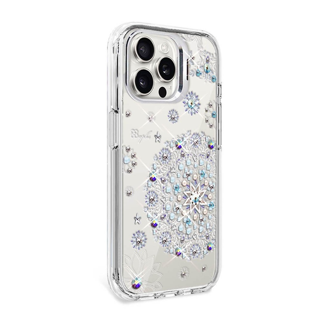 iPhone 全系列 防震双料隐形立架水晶彩钻手机壳-天使心 - 手机壳/手机套 - 其他材质 多色