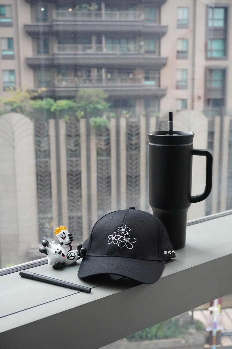 百搭潮流桐花老帽 - 帽子 - 其他材质 