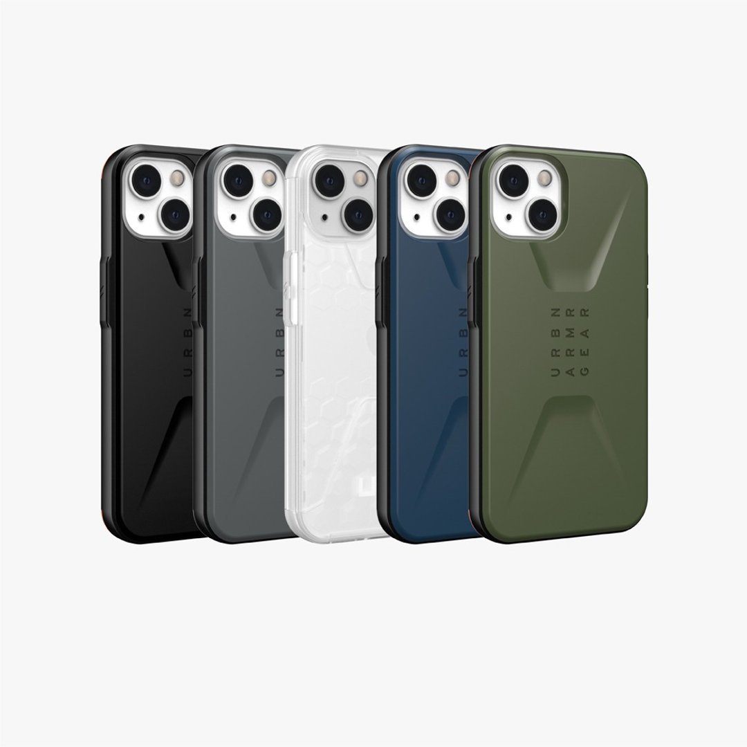 UAG iPhone 13 耐冲击简约保护壳 - 手机壳/手机套 - 橡胶 多色