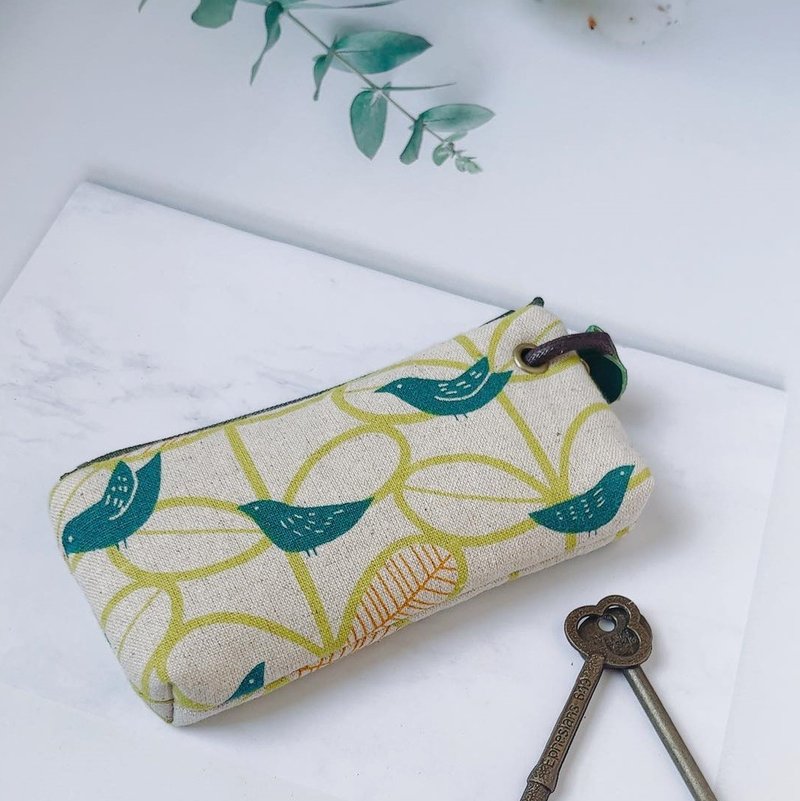 现货 /快速出货/钥匙收纳包/日本进口布 - 零钱包 - 棉．麻 