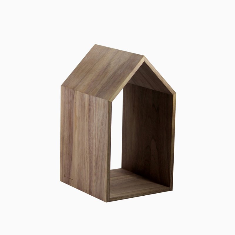 Walnut Bookends Bookhouse S - 书架/书挡 - 木头 咖啡色