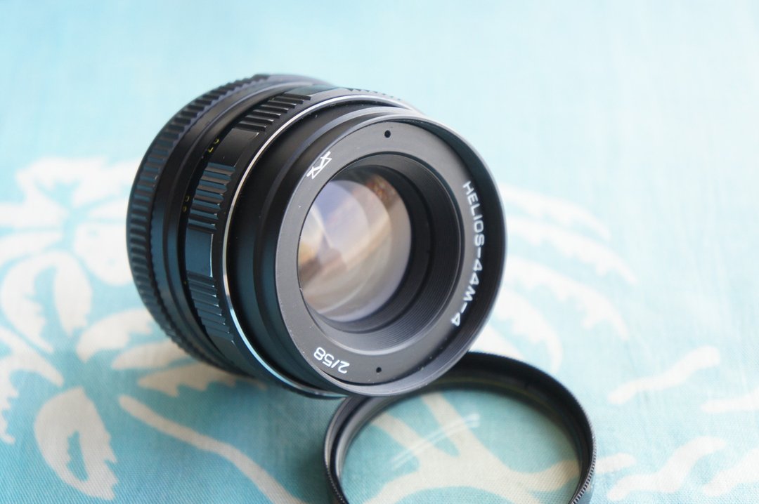 HELIOS-44M-4 镜头 F2 58mm 适用于 M42 ZENIT PENTAX Canon Nikon - 相机 - 其他材质 