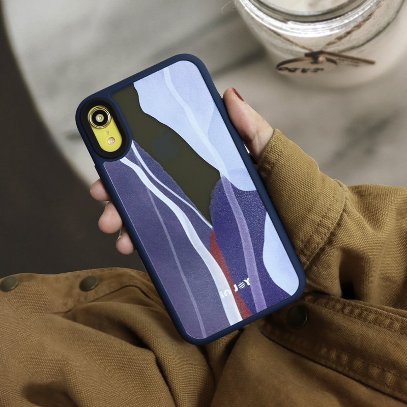 iPhone 17/15 手机壳∣相约冬季 磨砂 MagSafe 磁吸防摔手机壳 - 手机壳/手机套 - 塑料 蓝色