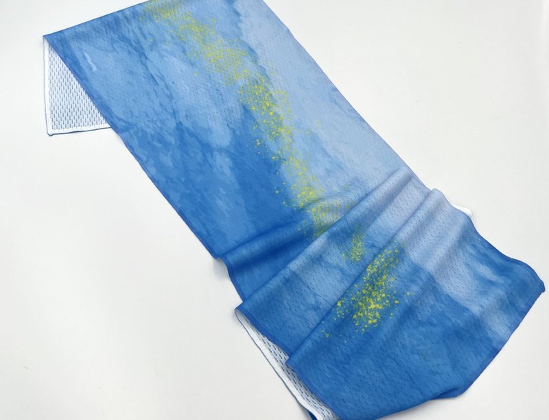绝对激凉凉感巾-山岚云雾 Cooling towel - 毛巾浴巾 - 其他材质 多色
