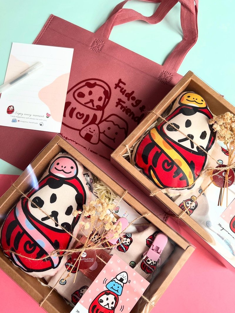 小福狗-蛇年限定六层纱弥月礼盒 - 满月礼盒 - 棉．麻 多色