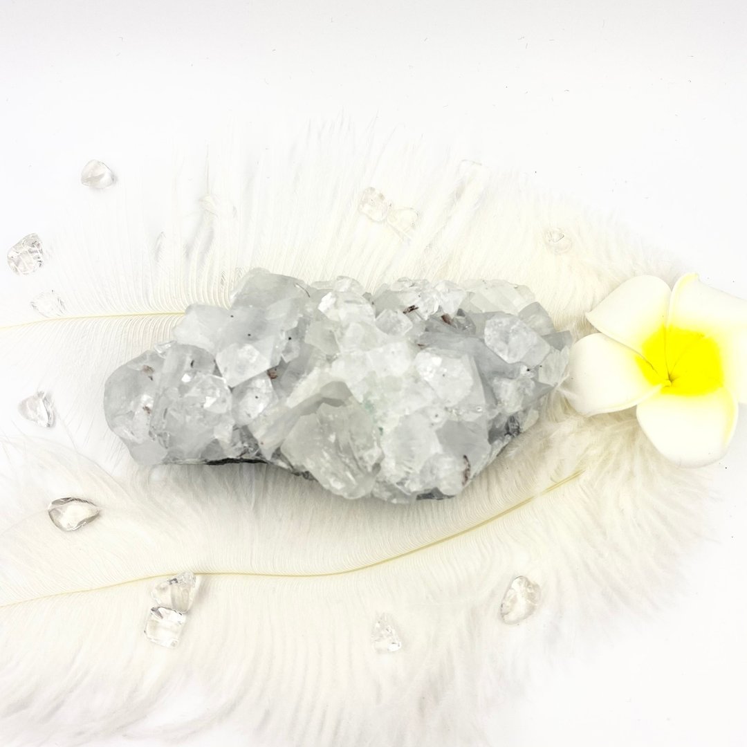 钻石白鱼眼石 | 水晶 | 水晶摆件 | 鱼眼石 - 其他 - 水晶 白色
