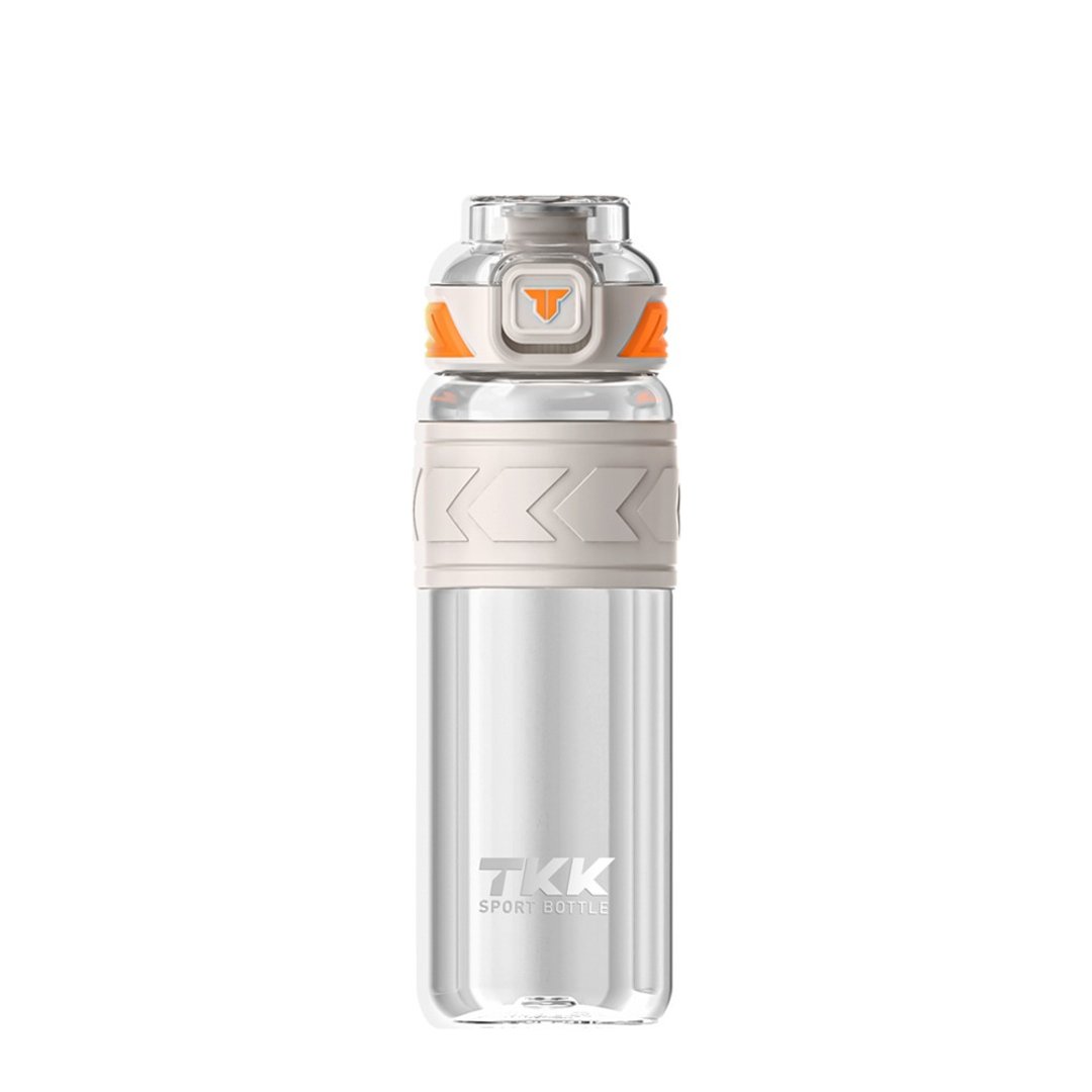 【TKK】美国进口Tritan迈越系列 手提式两用运动水壶600ML-电光白 - 水瓶/水壶 - 其他材质 白色