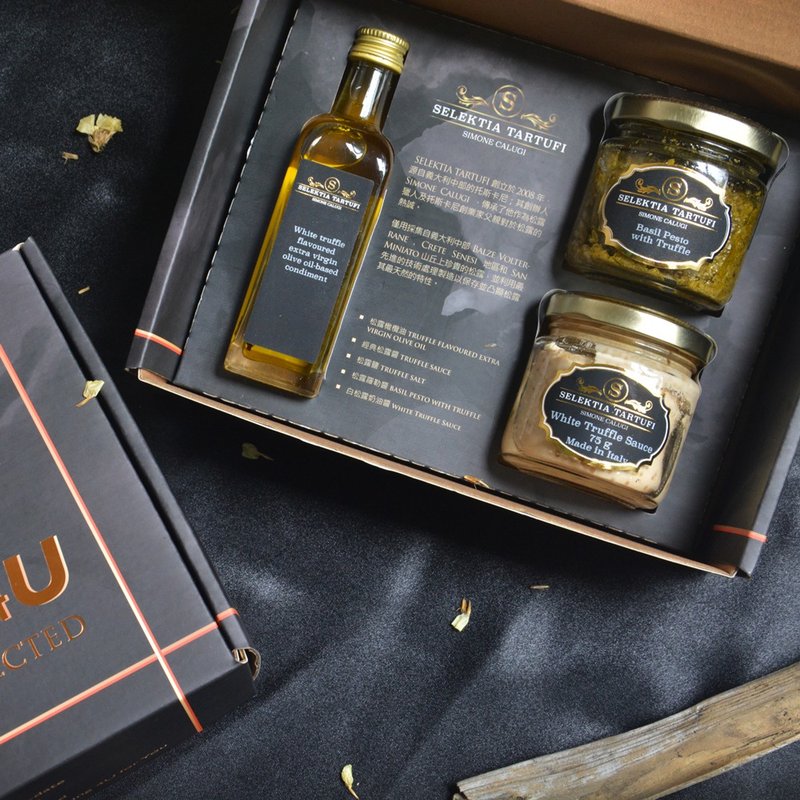 【4u4U】SELEKTIA 意大利私藏白松露礼盒(附品牌纸袋) - 酱料/调味料 - 新鲜食材 