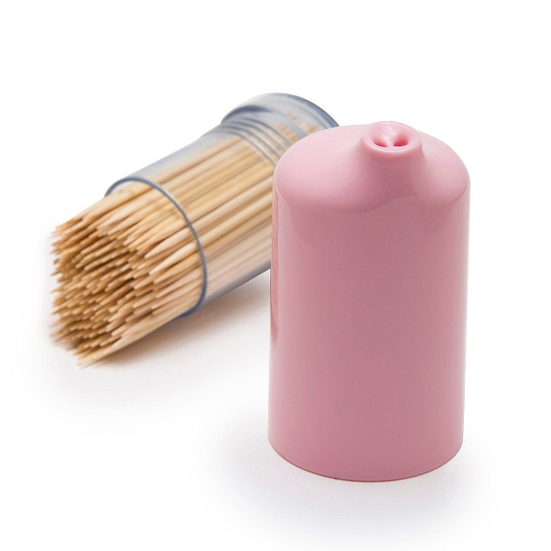 24H 快速出货 |  OTOTO 猪鼻牙签罐瑕疵品 - 收纳用品 - 塑料 粉红色