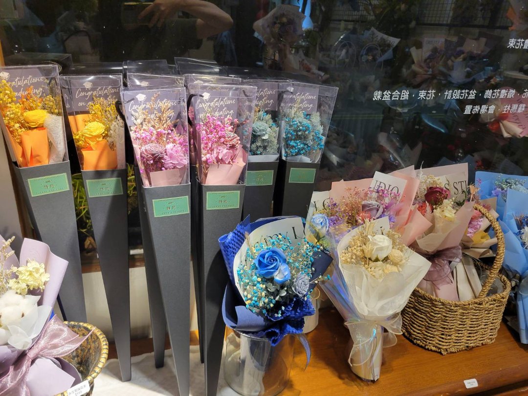 Time Flower莳花小资奶油色系干燥花/结婚礼物/送礼首选/告白小物 - 干燥花/捧花 - 植物．花 