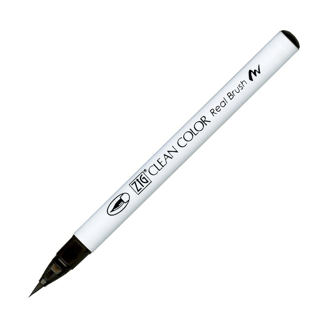 【Kuretake 日本吴竹】ZIG 彩绘毛笔 Natural Gray - 其他书写用品 - 塑料 灰色