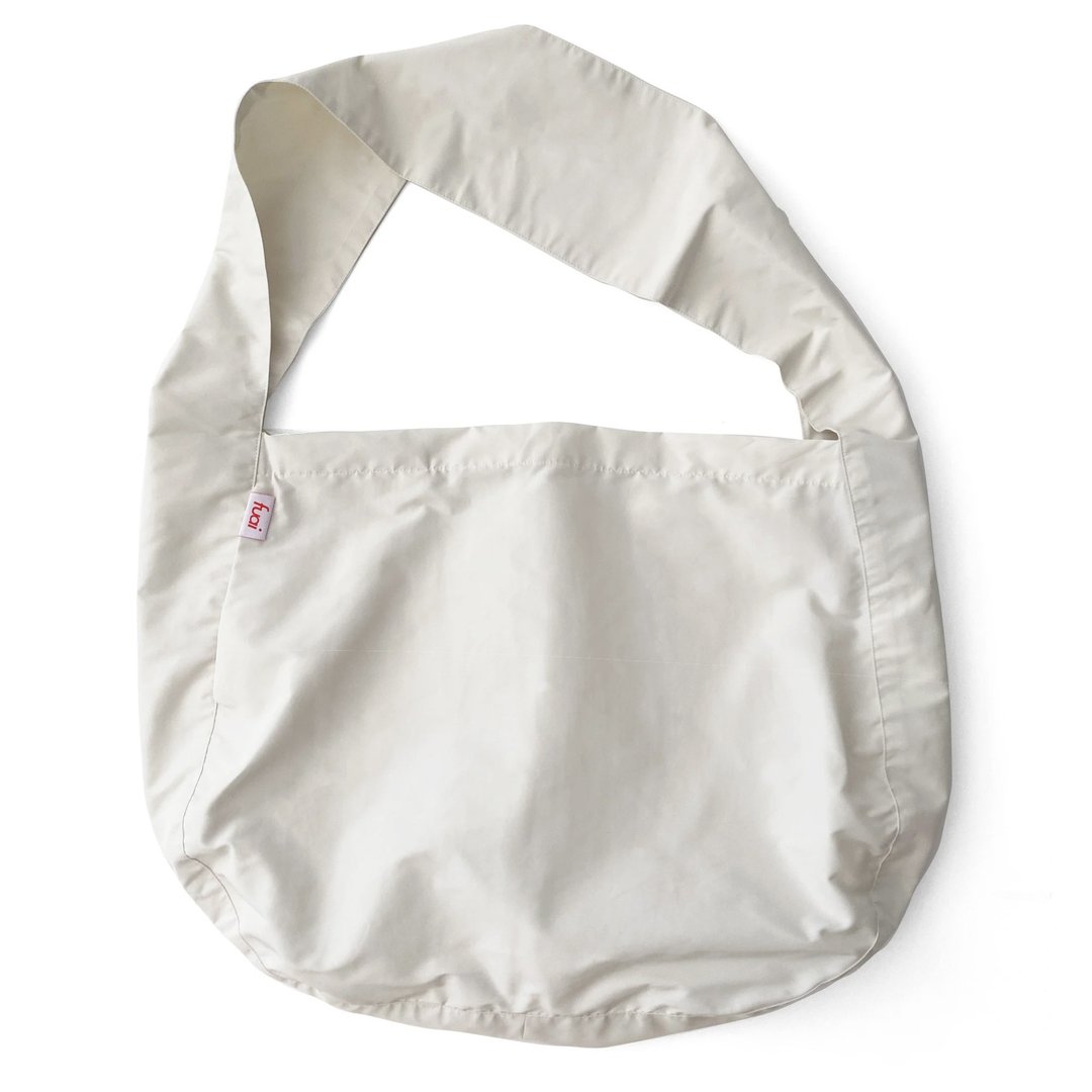 fuai loop bag | 超轻量肩背包 - 侧背包/斜挎包 - 聚酯纤维 白色