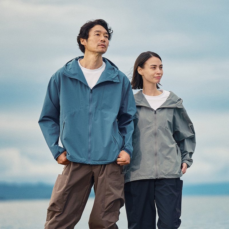 SETOUT-超泼水户外休闲外套 - 男装外套 - 聚酯纤维 灰色