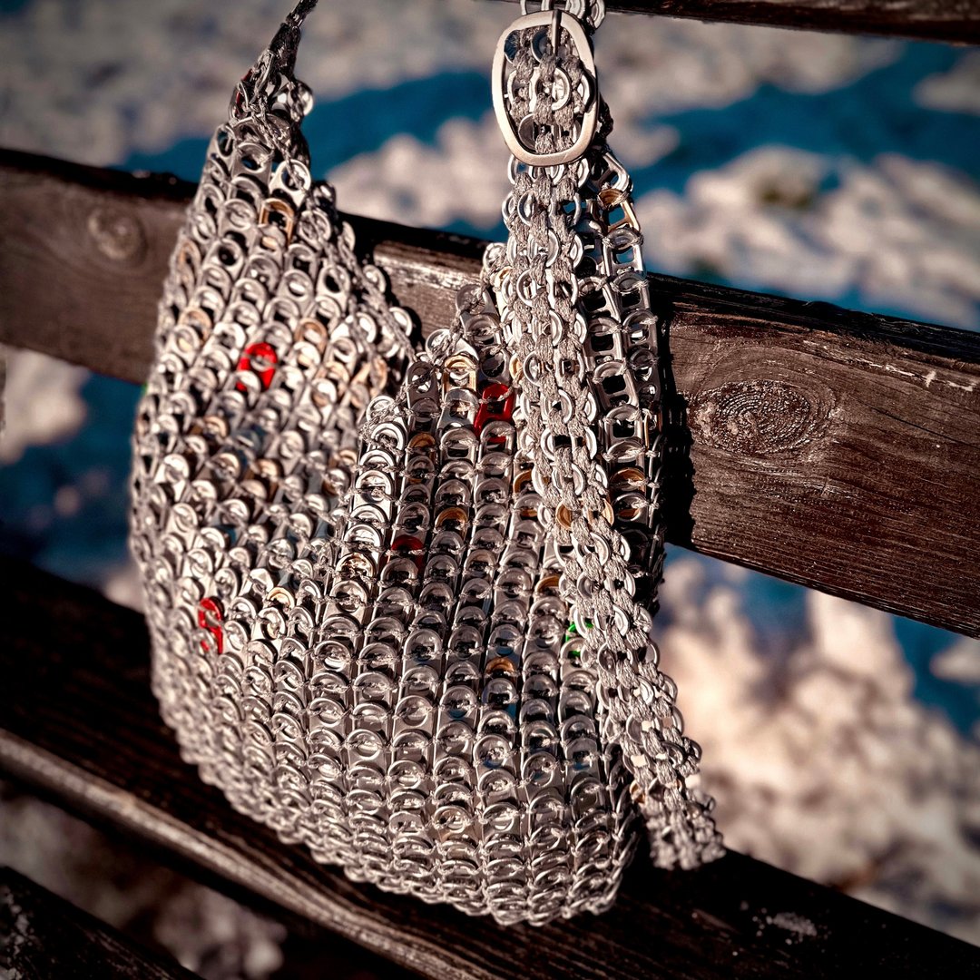 Crochet pattern pop tabs soda bag PDF digital instant download, video tutorial - 手工艺教程/工具书 - 其他材质 