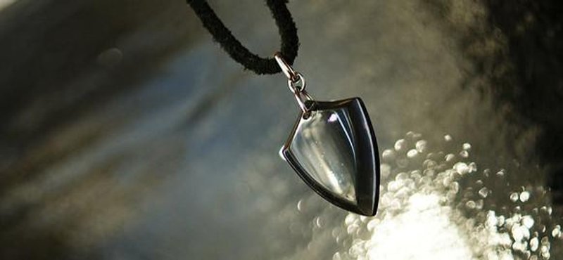 [Made to order] Transparency chic emblem - 项链 - 其他金属 