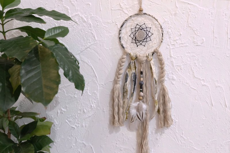 捕梦网挂饰 - 生命之花吊饰 - 摆饰 - 棉．麻 卡其色