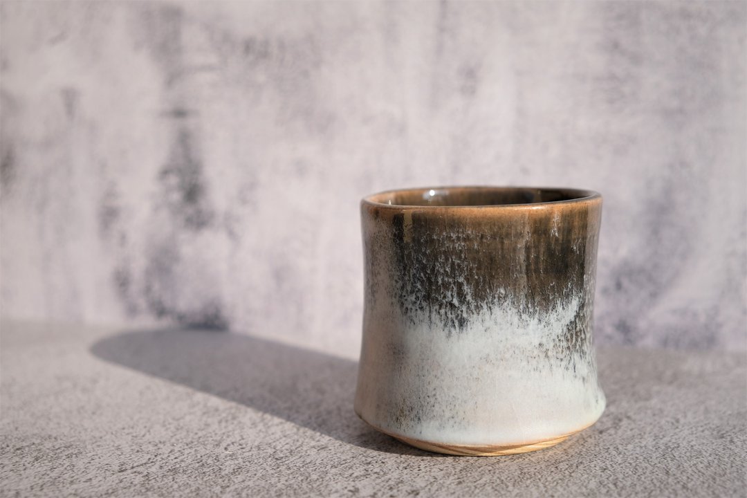 片刻雪样 - 茶杯 陶器 - 茶具/茶杯 - 陶 白色