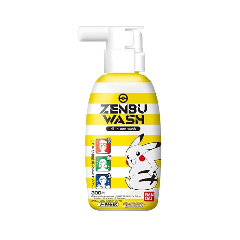 BANDAI-宝可梦三合一洗发沐浴乳300ml - 沐浴用品 - 其他材质 