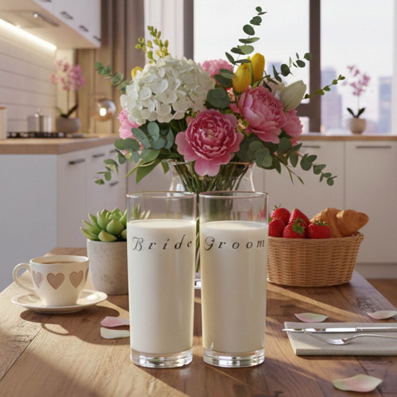 罗密欧与茱丽叶 玻璃杯二入组 | Human Touch - 餐桌/书桌 - 玻璃 透明