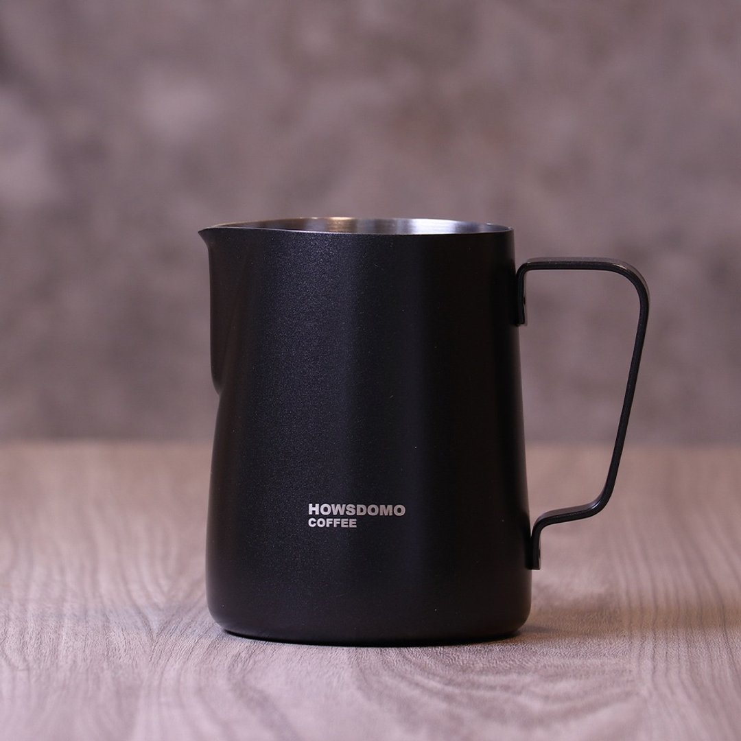 (1件也能定制化)尖嘴斜口拉花杯-600ml(黑) - 咖啡壶/周边 - 不锈钢 黑色