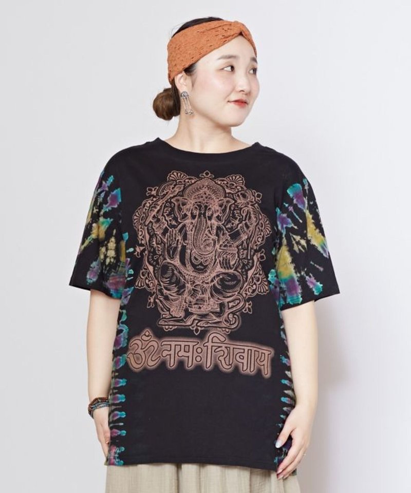 【热门预购】曼陀灵旅异域手染旅人的守护图腾T恤(3色) TLG-5661 - 男装上衣/T 恤 - 其他材质 