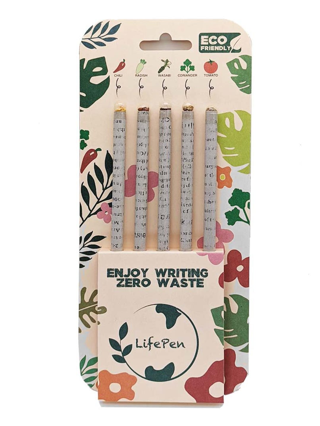 LIFE PEN 环保回收纸种子铅笔 / 世界地球日 - 铅笔/自动铅笔 - 纸 
