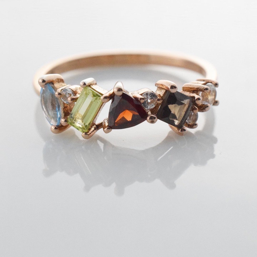 Ring of Five Elements #minimelement #minimsignature R084 - 戒指 - 银 银色