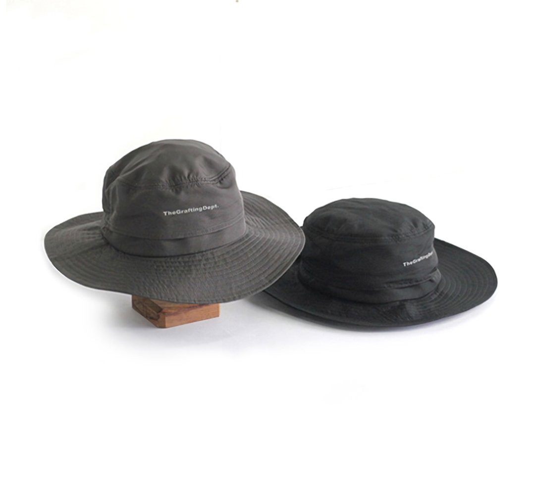 Karin Sunshade Hat The Grafting Dept杜邦氟龙遮阳渔夫帽/两色 - 帽子 - 其他材质 多色