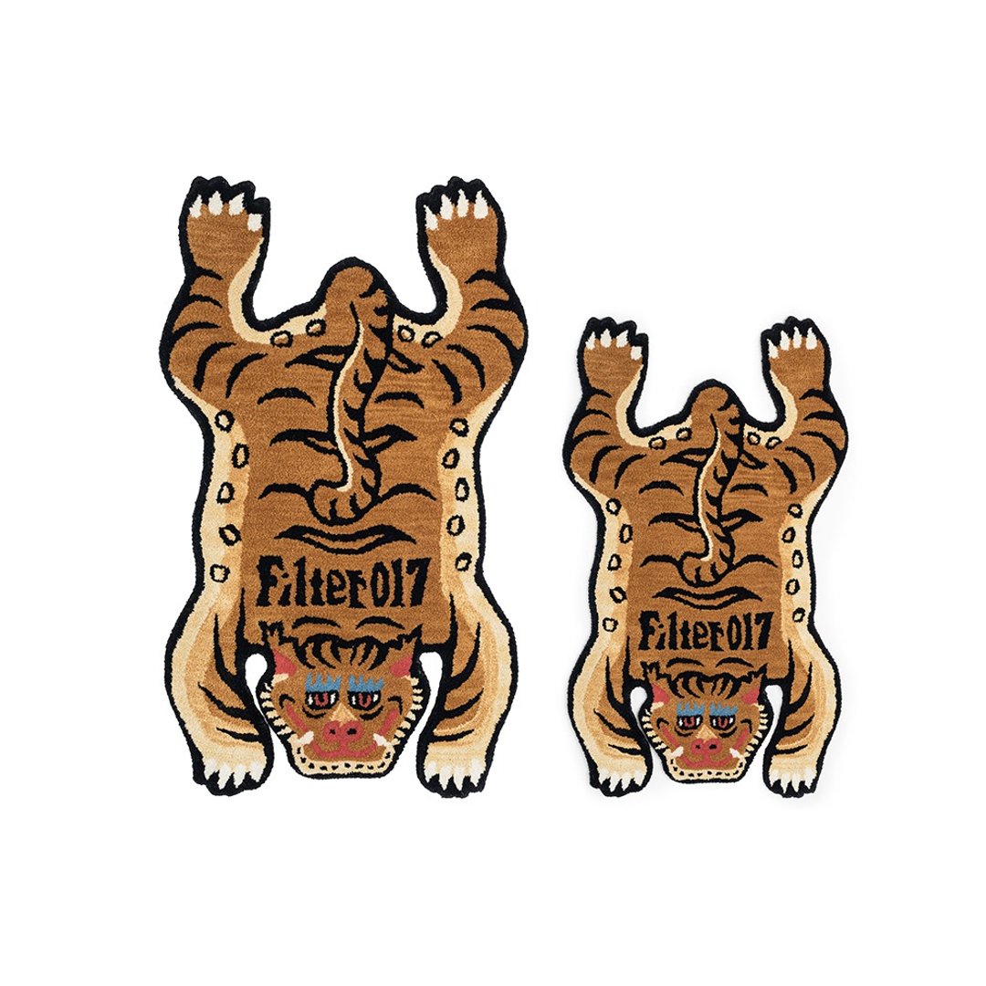 Filter017 Tibetan Tiger Rug 印度手工西藏虎地毯 - 地垫/地毯 - 羊毛 