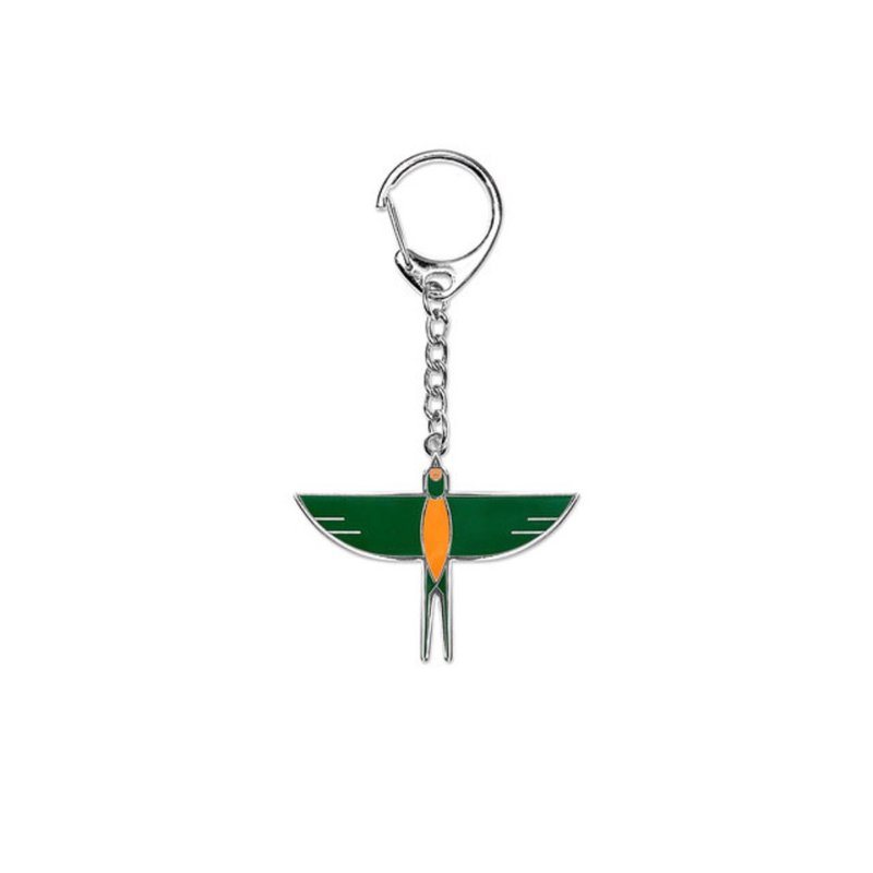 ISLA x STUFF: The Flying Feather Keyring - 吊饰 - 其他金属 
