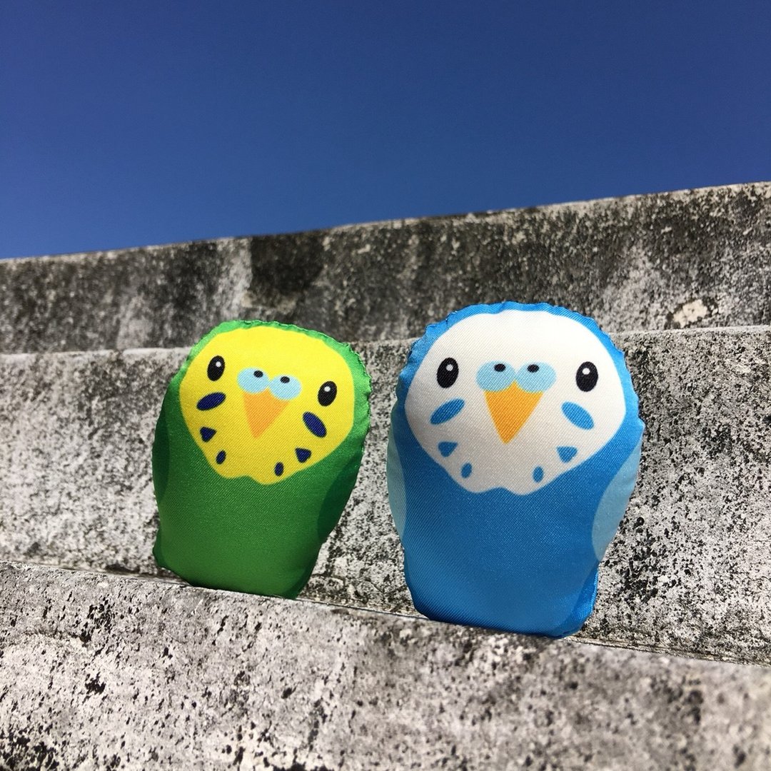 DIY手作鹦鹉 ∣ 虎皮/阿苏儿鹦鹉 Budgerigar · 纸镇手作材料包 - 其他 - 其他材质 蓝色