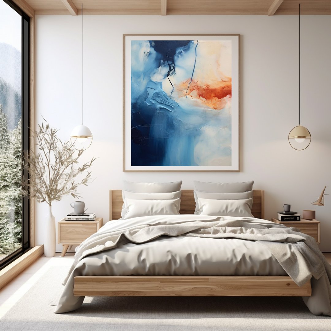 6070抽象画-无框画 | 装饰画 | 油画 | 挂画 | 室内设计 | 壁饰 - 海报/装饰画/版画 - 其他材质 多色