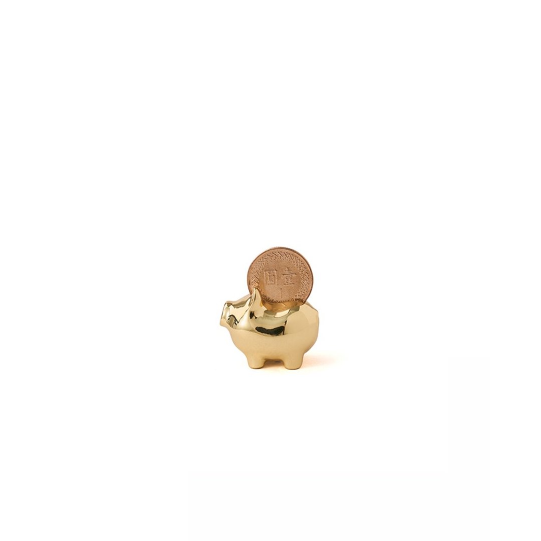 金猪 - 叁 (亮金色)9/26-10-/10 赠品活动 - 摆饰 - 贵金属 金色