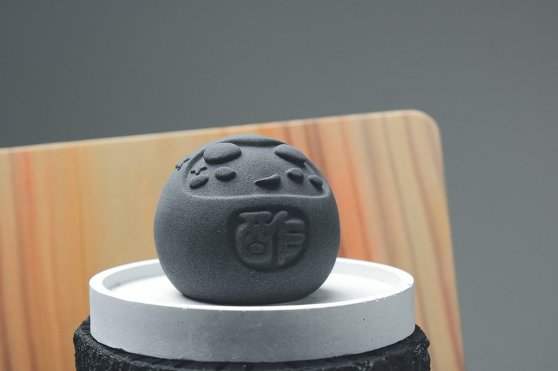 新品 | 木酢宝宝扩香石_新系列 招财/扩香/送礼 - 香薰/精油/线香 - 其他材质 黑色