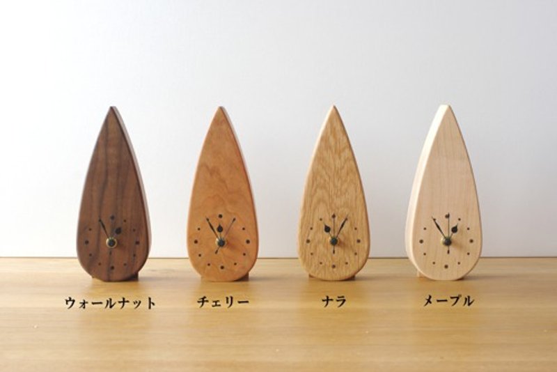 [Sizuku] Table clock - 时钟/闹钟 - 木头 