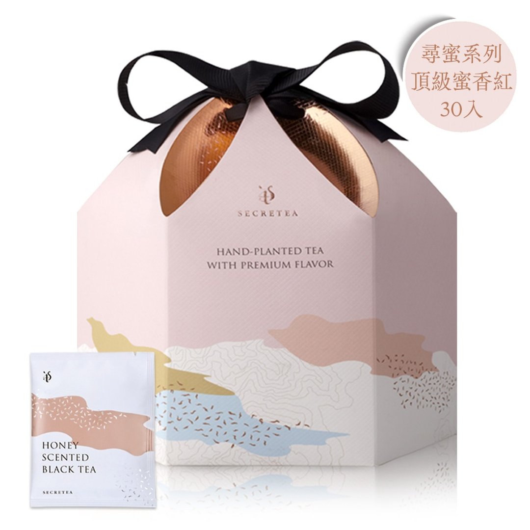【端午送礼】花莲舞鹤顶级蜜香红茶原片茶包 -30 入/3.5g - 茶 - 新鲜食材 粉红色