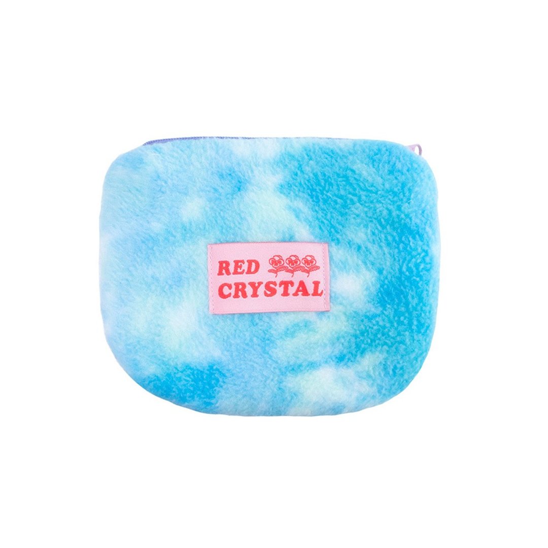 HALO POUCH (blue) - 零钱包 - 棉 蓝色