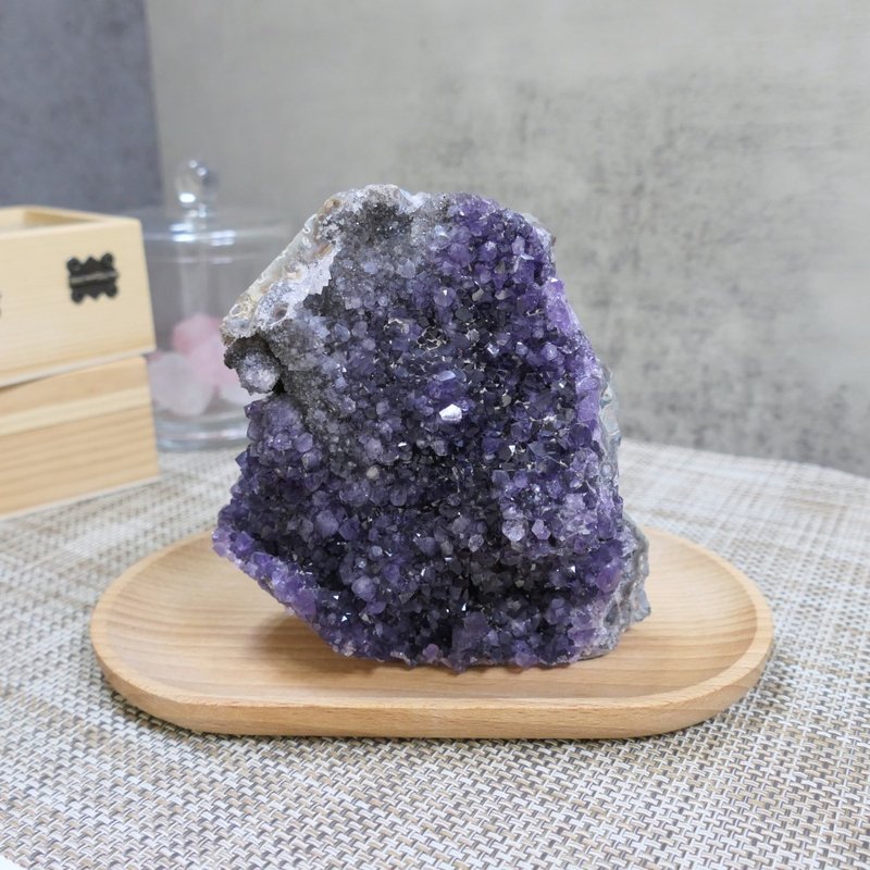 紫水晶座 紫晶镇 - 摆饰 - 水晶 