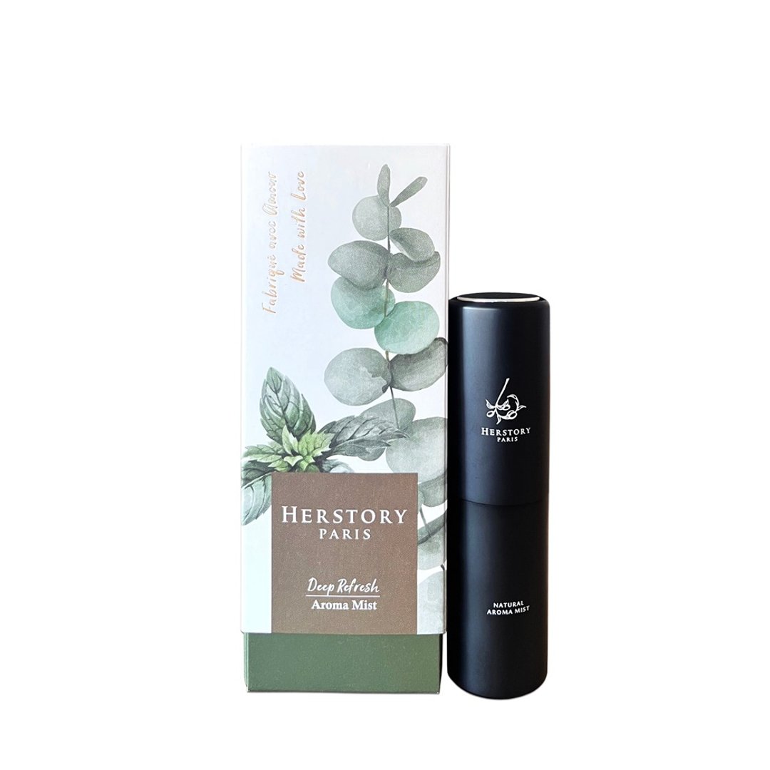 【HERSTORY】清新凝神・雾 Deep Refresh・Aroma Mist - 20ml - 香薰/精油/线香 - 精油 黑色
