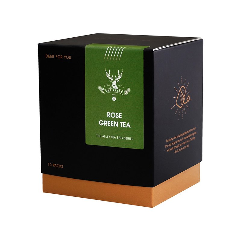 【鹿角巷THE ALLEY】即期出清-三角茶包 (大马士革绿茶/甘菊金萱/ - 茶 - 纸 多色