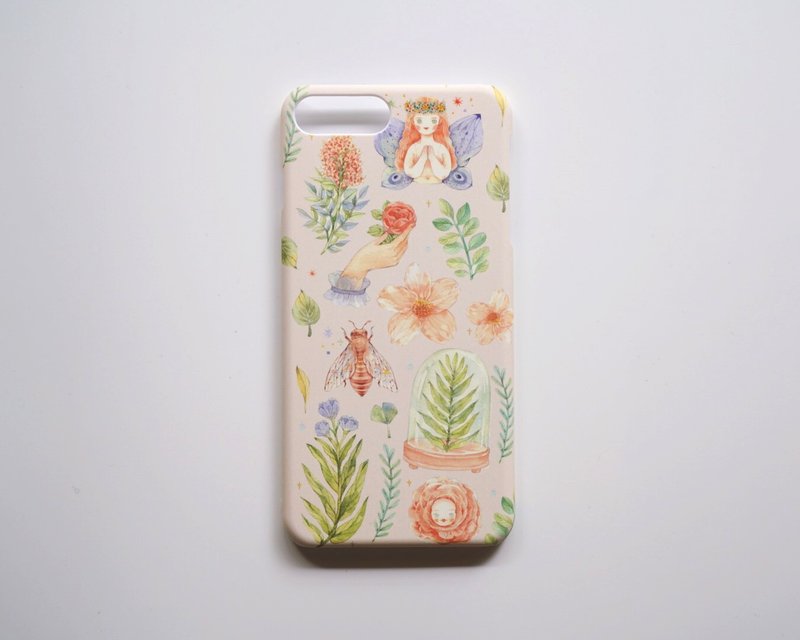 【預購中】iPhone手机壳/季节 粉色萌春 - 手机壳/手机套 - 其他材质 粉红色