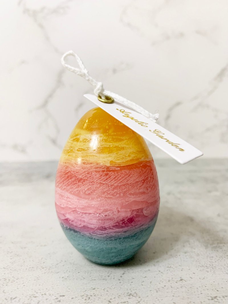 复活蛋油画蜡烛 - 蜡烛/烛台 - 蜡 多色