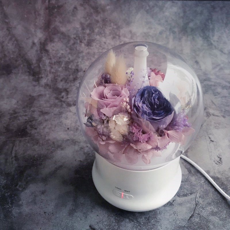 永生花水氧机-深紫色系(卡片) - 香薰/精油/线香 - 植物．花 多色